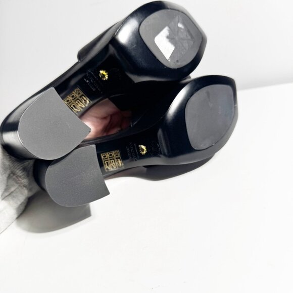 NWT Stuart Weitzman Squarehigh Black Platform Heels size 7 - Picture 8 of 9